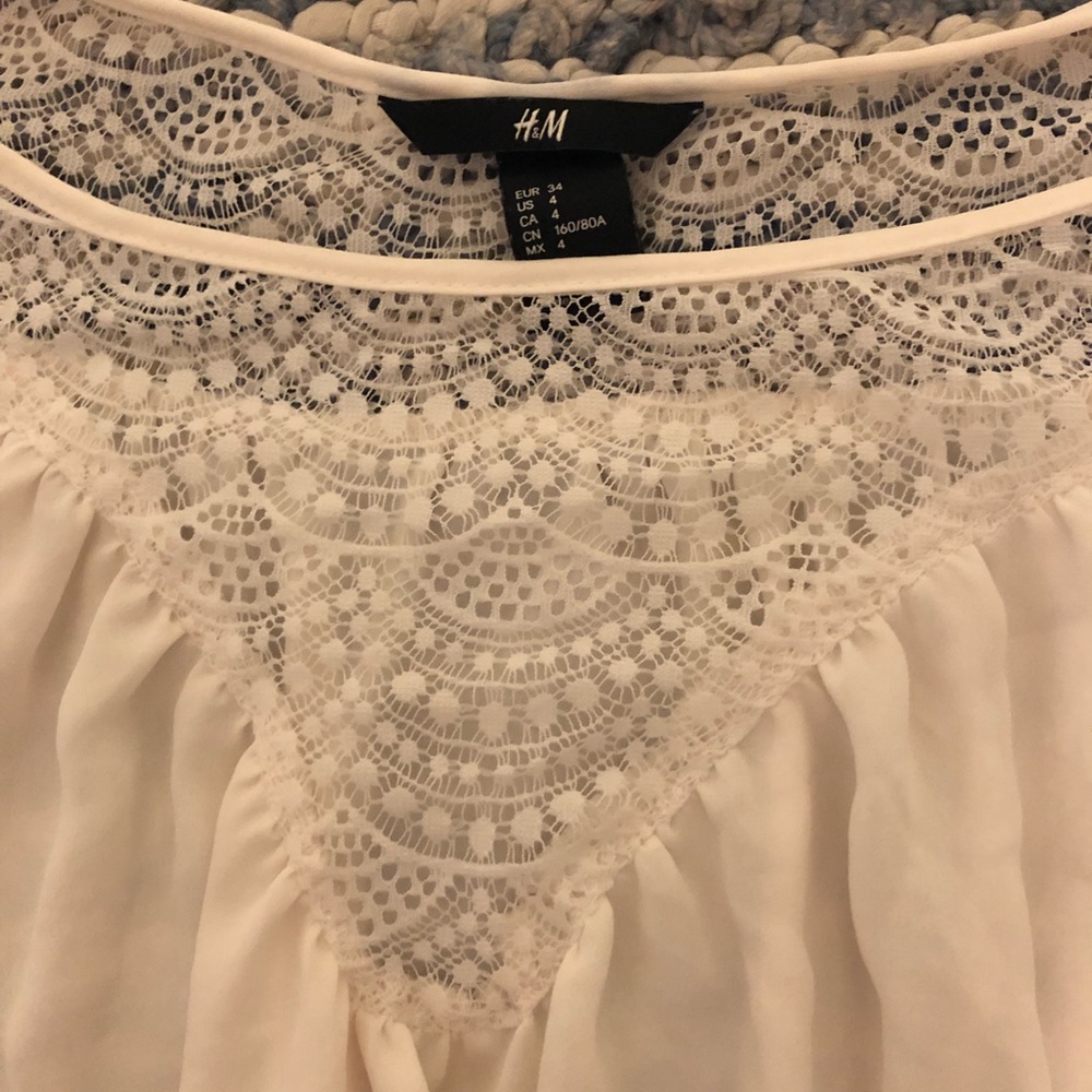 Super cute H&M peasant blouse!